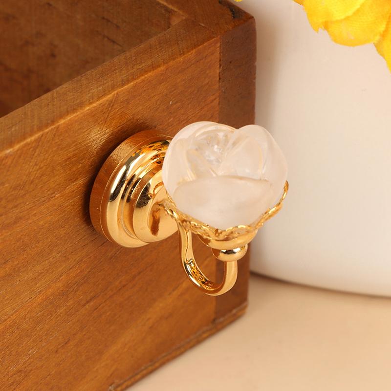 Doll House Model Mini Lighting Led Electronic Frosted Rose Wall Light
