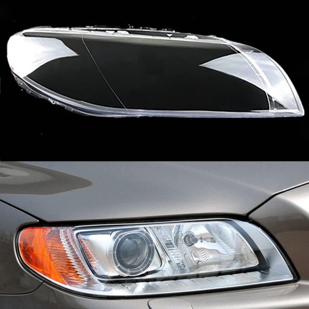 Крышка фары для Volvo S80 S80L 2009-2015 Прозрачный абажур Крышка фары Абажур Корпус фары
