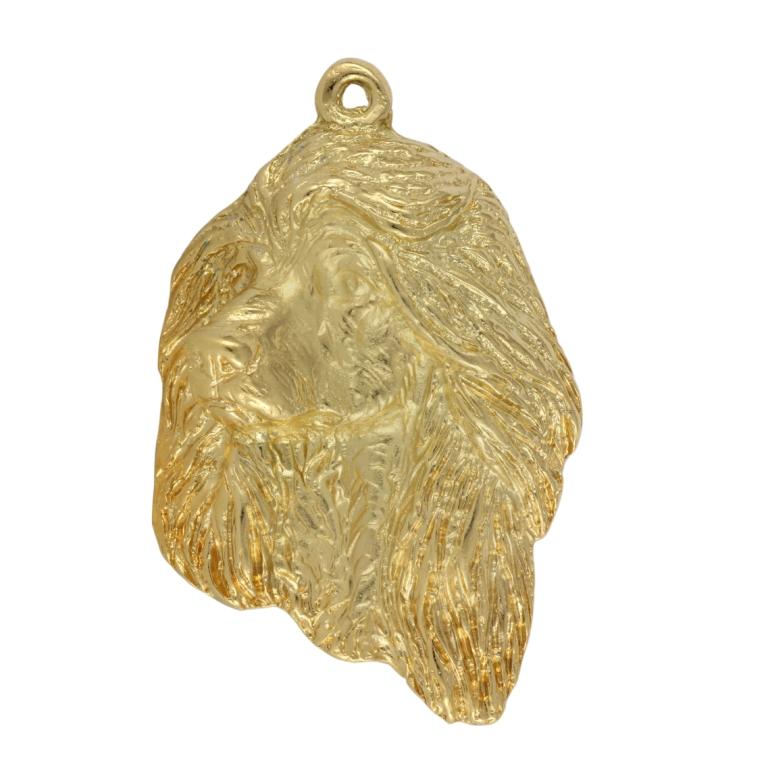 Afghan Hound, Tazi I - necklace with a dog in a gift box, gold-plated pendant for a dog lover, striking jewelry by Art-Dog