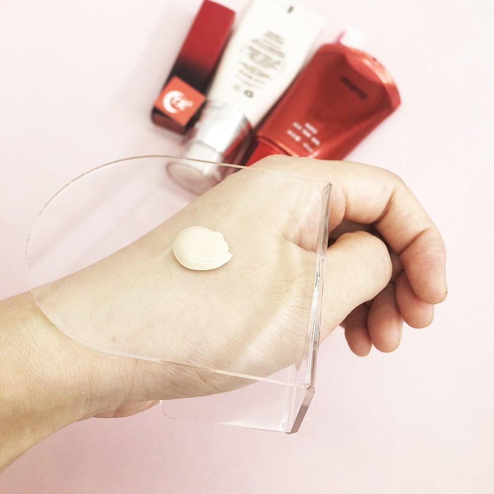 Multi-purpose Acrylic Transparent Palette Reusable Portable Paint Palette Handheld Heart-shaped Foundation Mixing Palette Men