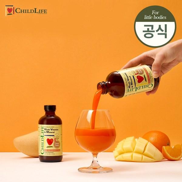Childlife Multivitamin & Mineral 237 мл, 1 единица, корейская основная здоровая пища
