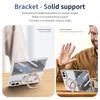 360°Rotating Magnetic Holder Phone Case for Samsung Galaxy Z Fold 8 7 6 5 4 Fold8Ultra for Magsafe Wireless Charging Clear Cover