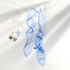 Avocado long silk scarf female ins tie head braided strap tied bag ribbon belt decorative streamer student tie scarf