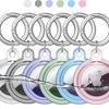 Protective Waterproof Keychain Case for Apple AirTag – Ideal for Luggage, Pet Collars, and More