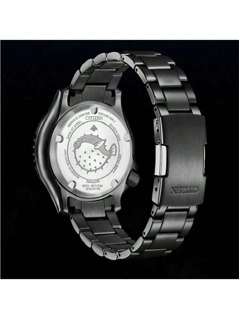 Стильные автоматические часы Citizen с дисплеями, трендовый аксессуар. Смешивание модной уличной авангардной водонепроницаемой как часы NY0135