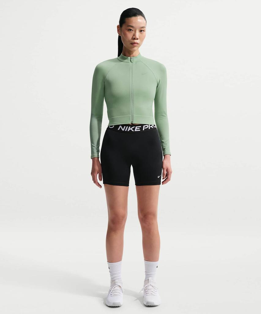 Nike Женский тренировочный топ на молнии Pro - Steam / Io4467-006
