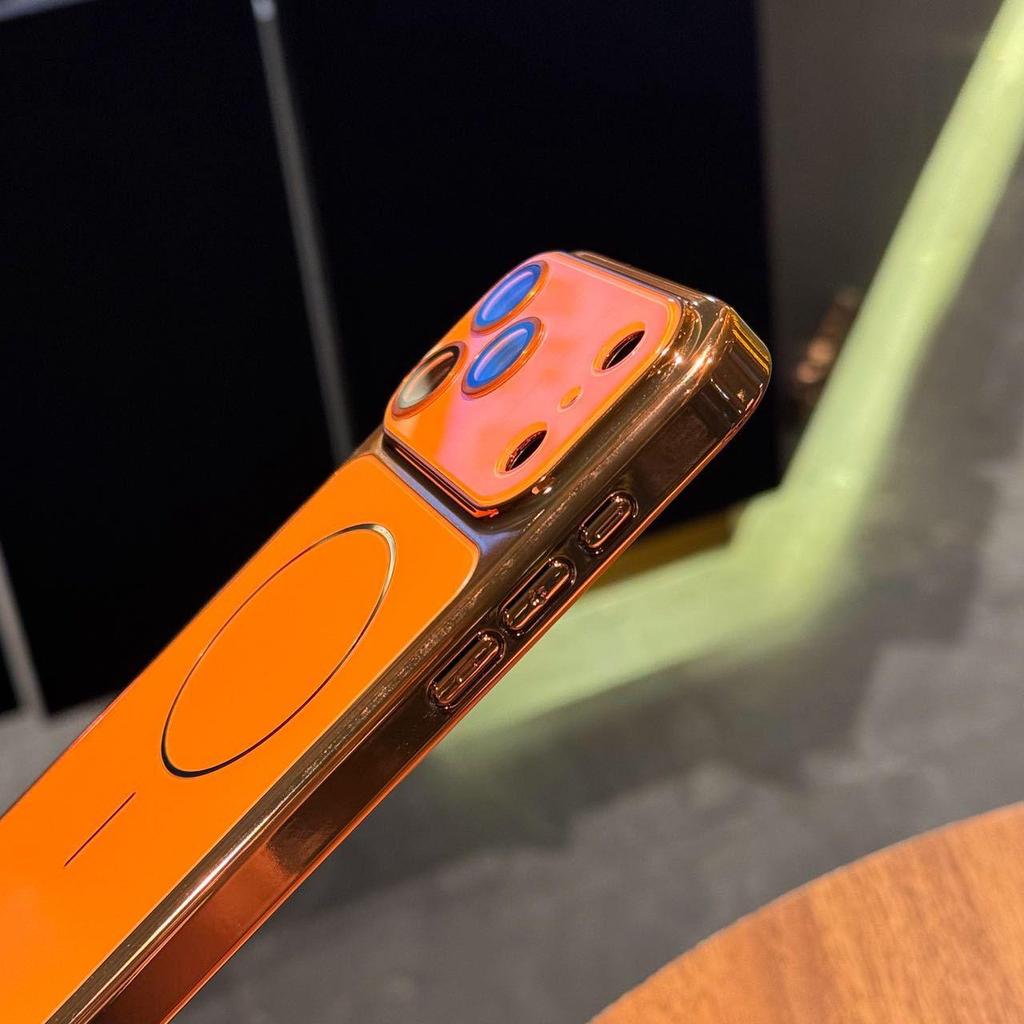 Совместим с iPhone 17 Pro Max: Покрытый чехол для телефона, Большое окно, Лазерный магнитный, Защитный для Apple 16/15 Pro.