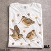 Vintage American Woodcock Shirt, Retro Bird Graphic Tee, Cute Timberdoodle Aesthetic Top, Comfort Colors® Birdwatching Gift, Artistic Y2K