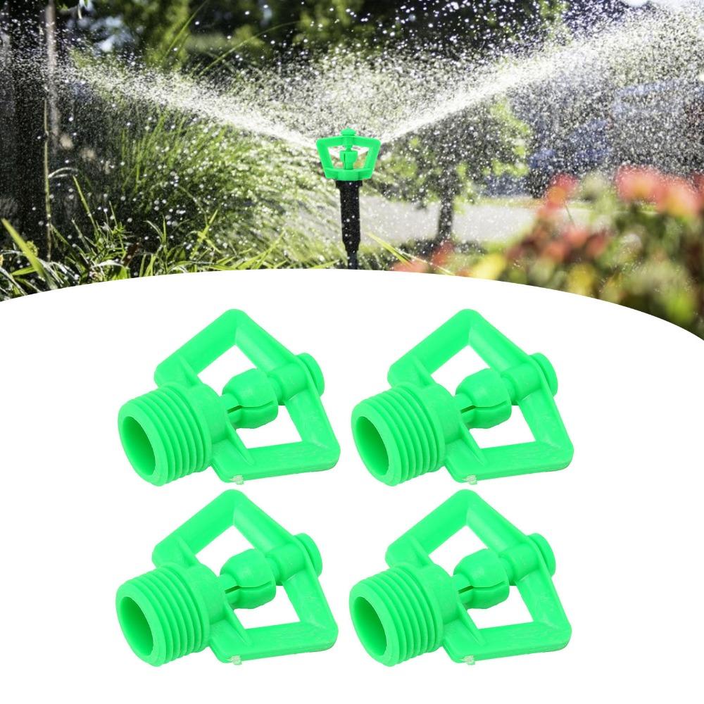 10PCS G1/2 Male Thread Irrigation Sprinkler 360 Degree Lawn Sprinkler Garden Lawn Irrigation