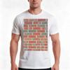 Bricks Tshirt Summer Casual Cotton Tee Oversized Streetwear Tops Vintage Graphic Print Loose Fit Short Sleeve 100 Cotton
