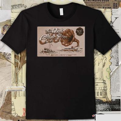 Черная футболка унисекс с принтом группы The Red Clay Strays S-5XL DO271
