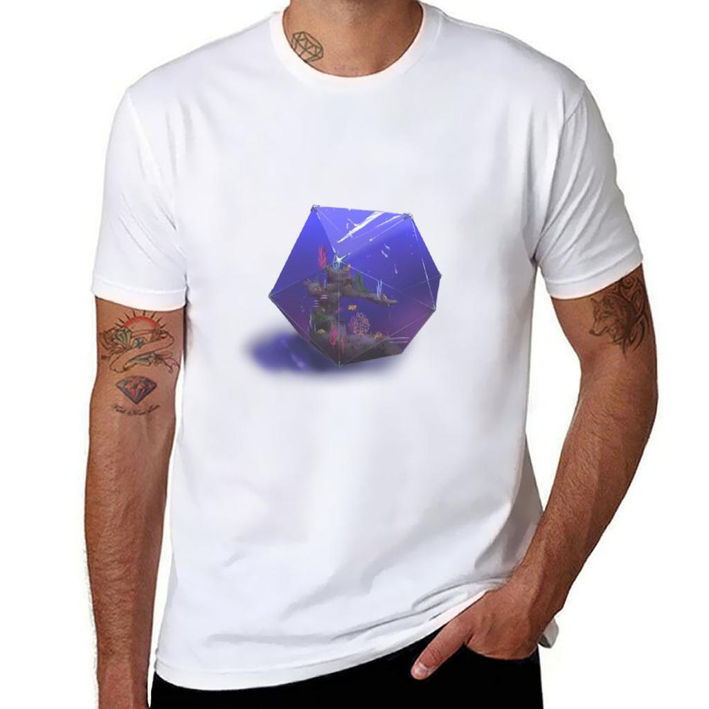 Coral Aquarium D20 Tshirt Street Art Print Tee Shirt