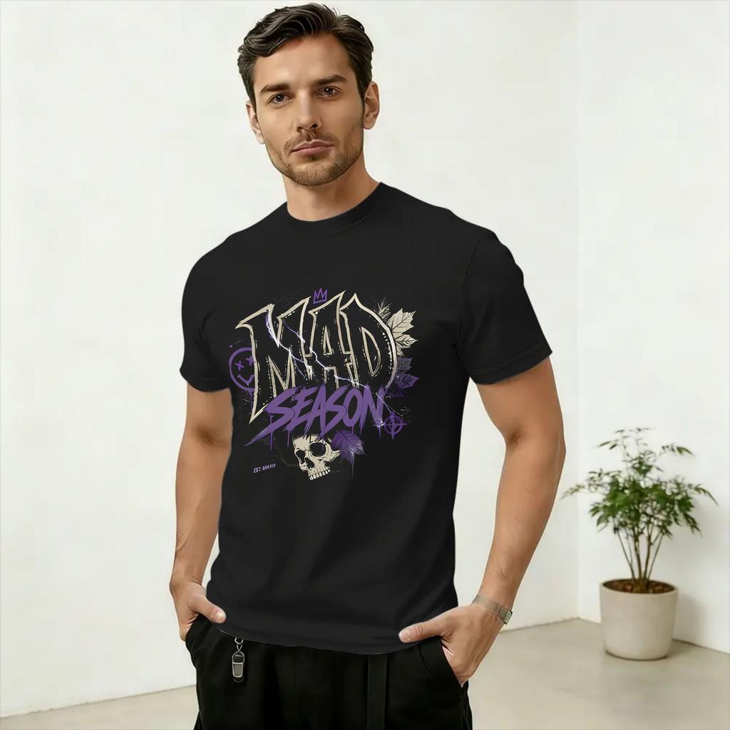 Band Mad Season Above Unisex T Shirt Funny Tees Short Sleeve Round Neck TShirt 100 Cotton Gift Clothes