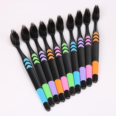 10шт мягкие бамбуковые зубные щётки