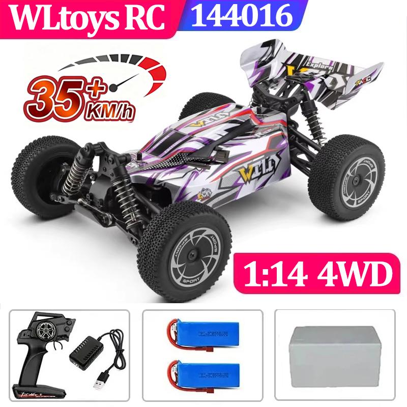 75 КМ/Ч WLtoys 124016 124017 60 КМ/Ч 144001 Электрический 4WD Пульт Дистанционного Управления Высокоскоростной Квадроцикл Дрифт RC Машины для Взрослых Игрушки