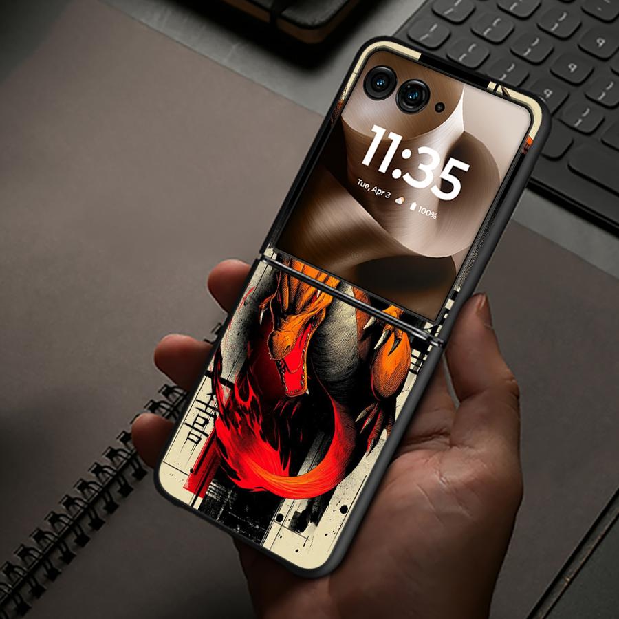 Горячий аниме-чехол Pokemon для Motorola 50/60 50 60 Ultra, задняя крышка телефона, роскошная Funda