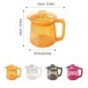 500ml Capacity Silicone Teapot Portable Ergonomic Handle Oil Dispenser Pouring Spout Leakproof Milk Jug Lemonade Making