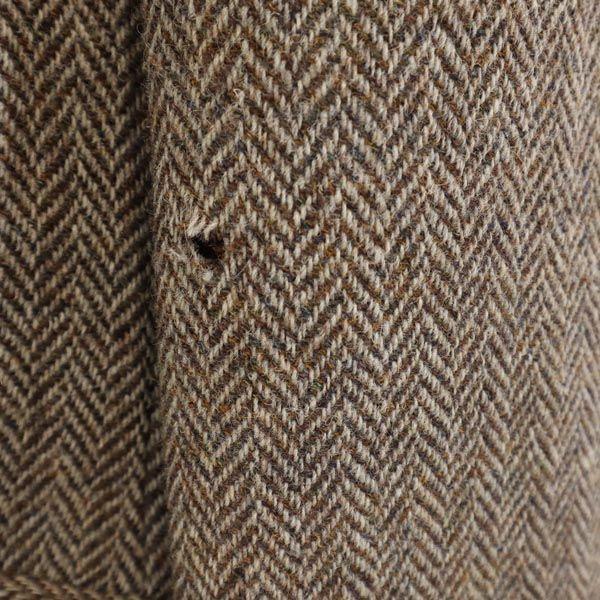Harris Tweed Винтажный шерстяной пиджак в елочку 70-х годов Sears Sears Мужской Б/У