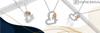 Chain Pr 925 With A Heart And A Rose