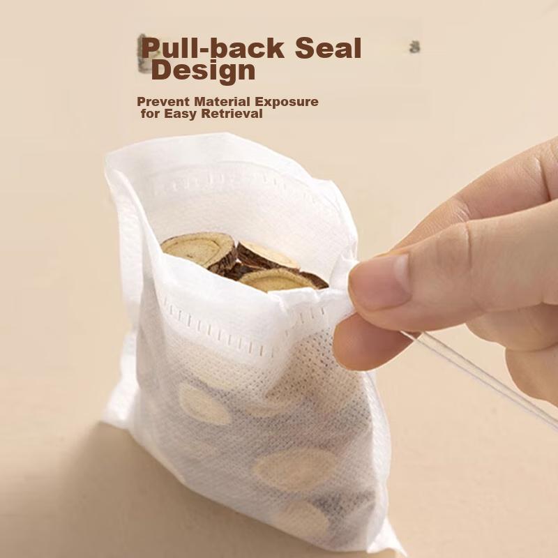 SHUANG YU Tea Bags, Spice Bags, Herbal Bags, 100 Non-Woven Filter Bags, Disposable Marinade And Soup Bags, Decoction Bags