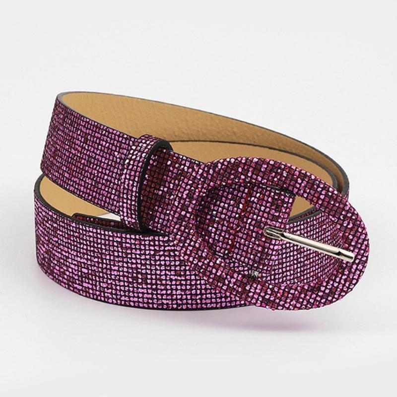 Горячий пояс для девочек с блестящими блестками для платья, пальто, джинсовый пояс, широкий пояс в стиле Харадзюку с блестками, женский деловой пояс