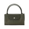 Longchamp Le Pliage Green 30 Сумка-тоут из переработанного материала с кожаной ручкой Женская сумка-тоут Лесной-Зеленый 1623919479