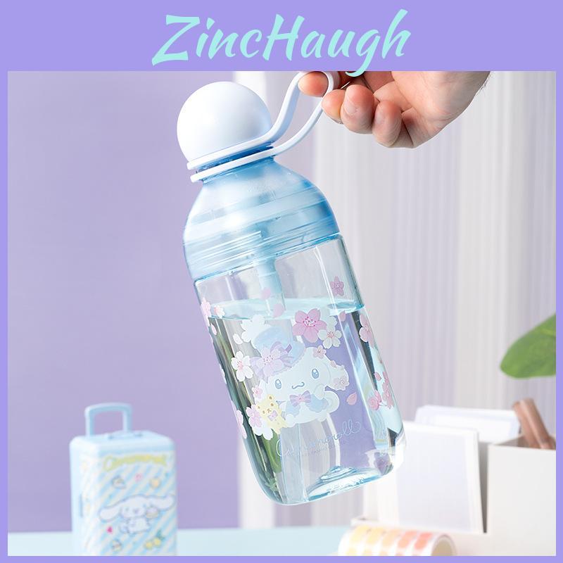 Sanrio Kuromi Cute Tritan Drinking Cup With Straw And Leakproof Seal For Children
