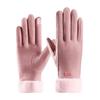 Women's Winter Warm Gloves Faux Fur Cuff Touchscreen