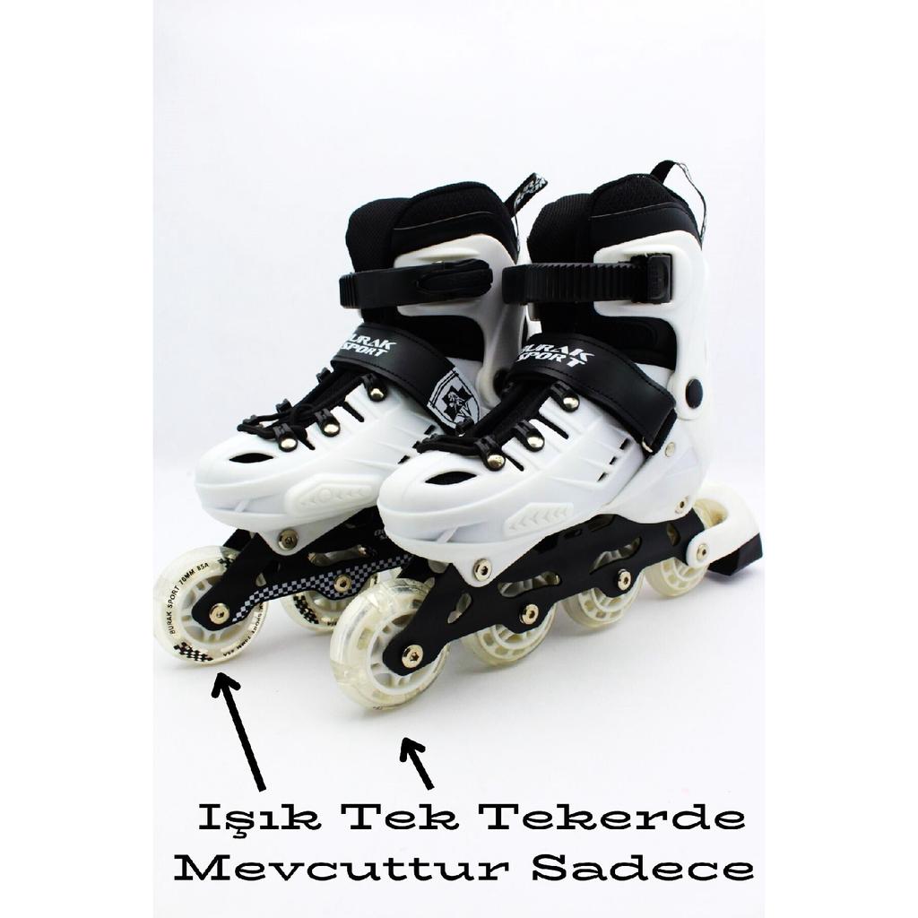 Профессиональные регулируемые коньки для детей и взрослых с силиконовыми колесами и подсветкой