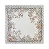 Elegant Ethnic Style Waist Silk Scarf Square Scarf High-End Literary Cotton Wool Feel Silk Scarf Women'S Neck Scarf