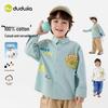 Детская весенняя рубашка Dudu Home 100% хлопок - Новый топ для мальчиков и куртка для девочек