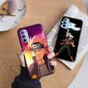 Чехол AD66 Naruto Black для iPhone 16 15 Plus 14 13 12 11 Pro 8 7 6S SE 5S X XR XS Max Realme C30 C33 C31 9I Huawei Y8P Y9 Sofe Cover