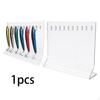Fishing Lure Display Stand Acrylic Organizer Accessories 10 Hole Durability Easy Access Lures