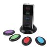 Key Finder 100 футов рабочий диапазон 1 передатчик 4 приемника беспроводной локатор ключей со светодиодной подсветкой для