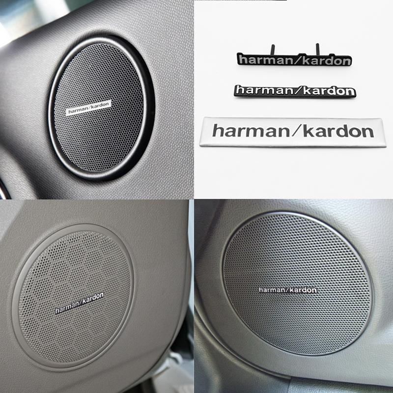 4/2 шт. высококачественный металлический значок динамика harman/kardon для автомобиля, стиль Hi-Fi, значок динамика F2o, стерео эмблема, наклейка, декоративные аксессуары 3A U1