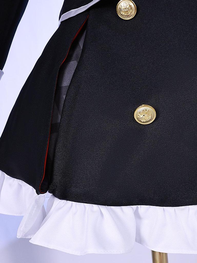 Diabolik Lovers Yui Komori Cosplay Costume - Women's Full School Uniform Set