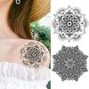 1PC Fashion Flower Temporary Tattoos Sticker DIY Fake Colorful Anchor Sheets Tattoo For Women Body Art Painting Arm Legs Tatoo Paper
