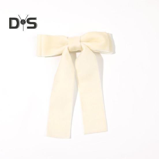 Ribbon Bowknot Decor Hair Pin Anti-slip Hair Clip Headband Scrunchy Ponytail Holder Women Girl Decorative Hair Accessory