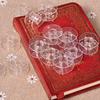Annual 50 Clear Bobbin Sewing Machine Plastic Spools for Thread Brother Singer Elna