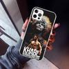 Чехол для телефона Хабиба Нурмагомедова для iPhone 17 Air 11 13 Mini 14 15 Plus 16 12 Pro Max 16E SE 7 8 С рисунком Мягкий ТПУ Задняя крышка 17
