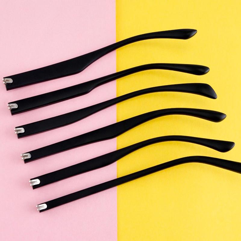 1 пара дужек для очков, дужки с двойным зубом, плоские зубцы, замена очков из TR90, противоскользящие ножки, аксессуары для ремонта очков