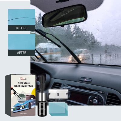 Homont Nano Repair Fluid для автомобильных стекол. Быстрый ремонт трещин и царапин на лобовых стеклах автомобилей. Ремонт прочного клея и удаление царапин.