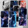 Kaisen J-Jujutsu Чехол для телефона Фушигуро Мегуми для Samsung Galaxy A13 A14 A15 A16 A17 A53 A54 A55 A56 A33 A34 A35 A36 A23 A2