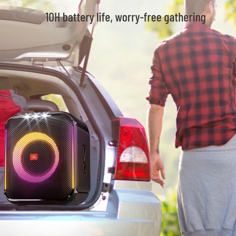 JBL Портативная Bluetooth-колонка Partybox Encore Essential, штекер CN (адаптер в комплекте)