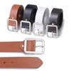 Waist Strap Belts High-Quality Waist Belts Casual Waistband Leather Dress Belt Square Pin Buckle