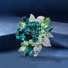Crystal Brooch, Light Luxury, Niche, High-end Design Sense, Exquisite and Fashionable Suit Brooch