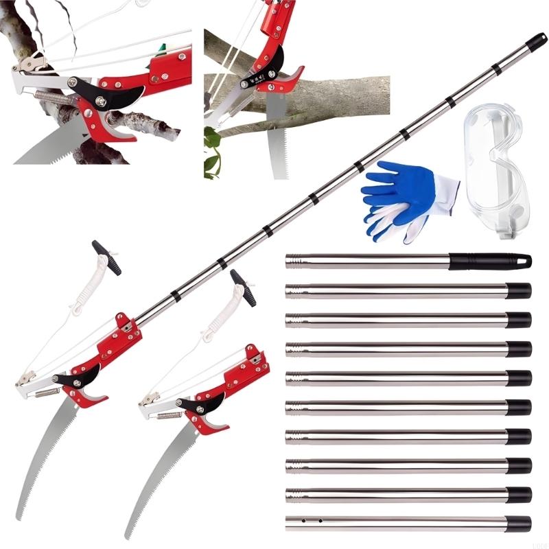 Long Lasting 13 Foot Tree Pruning With Rustproof Metal Construction