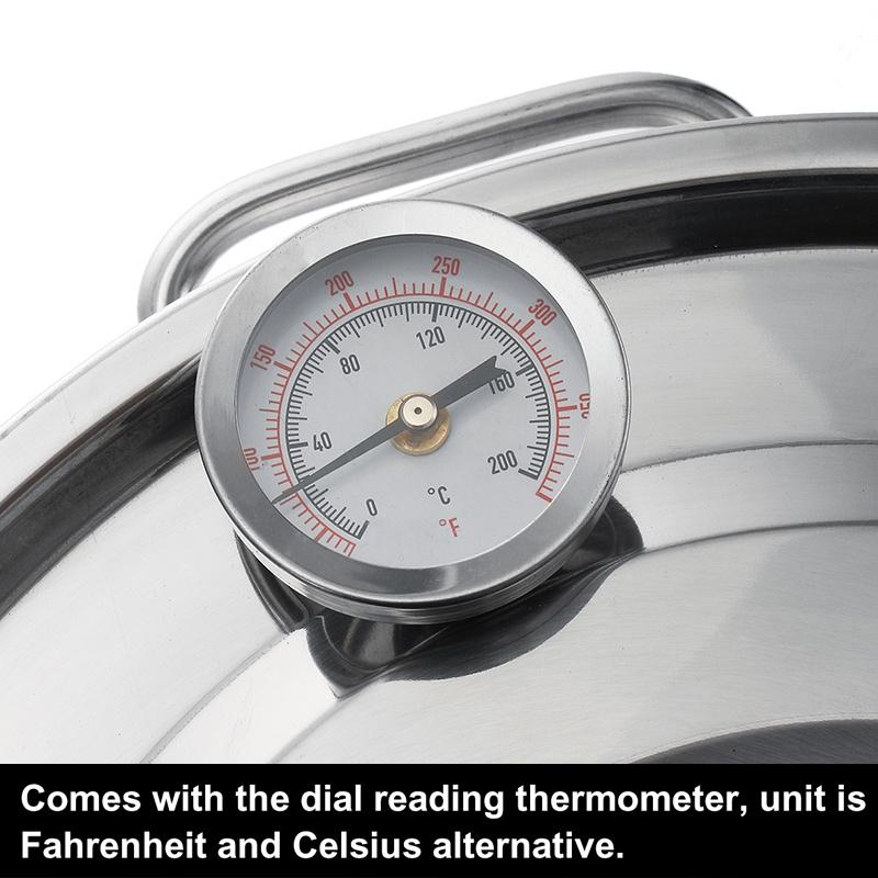 2/3/5/8 Галлонов Нержавеющая Сталь Эффективный Дистиллятор Самогонный Аппарат Дистиллятор Спирта Сделай Сам Домашний Вода Вино Эфирное Масло Набор для Пивоварения