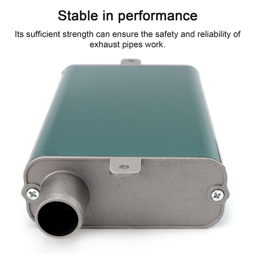 24 мм глушитель выхлопных труб, модернизированный автомобильный воздушный дизель, стояночный обогреватель, глушитель с 2 зажимами, кронштейн