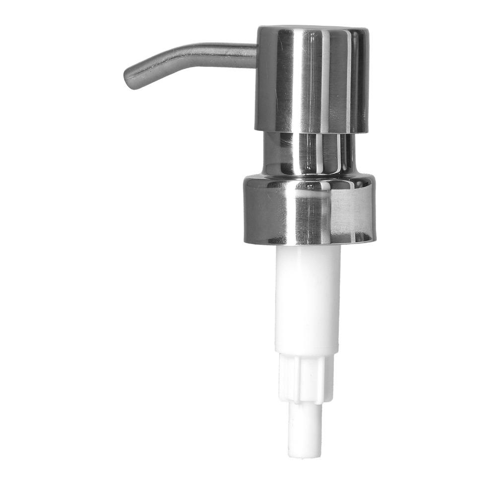 Rust Proof Soap Dispenser Pump Head 304 Stainless Steel Pump Head Lotion Dispenser Pump Bathroom